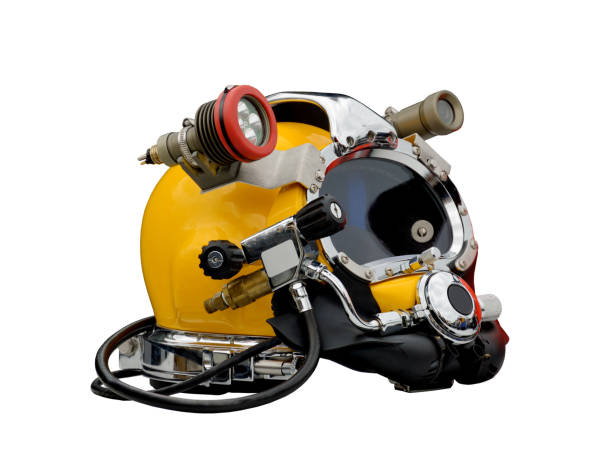 helmet of the diver.Protects the head of the diver.