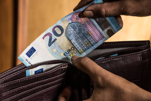 istock Image of Euro paper currency 845280004