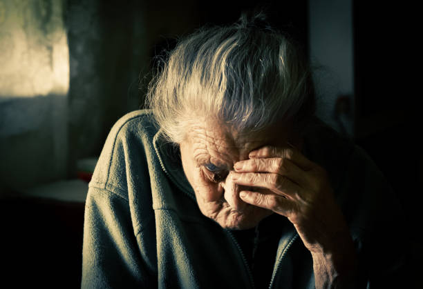 istock very old tired woman 845286342