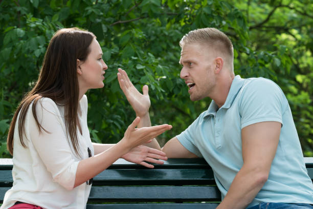 istock Couple Quarreling With Each Other 845295892