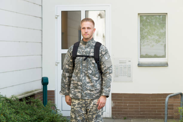 istock Young Male Soldier 845299196