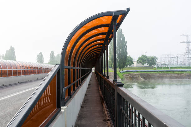 istock bridge across the lake 845307602