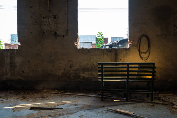 istock old factory buildings destroyed 845328660