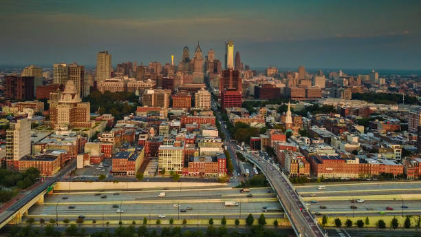 istock Philadelphia Downtown in the morning 845338910