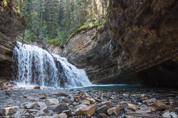 istock Johnston canyon in Banff National Park - Canada 845358172