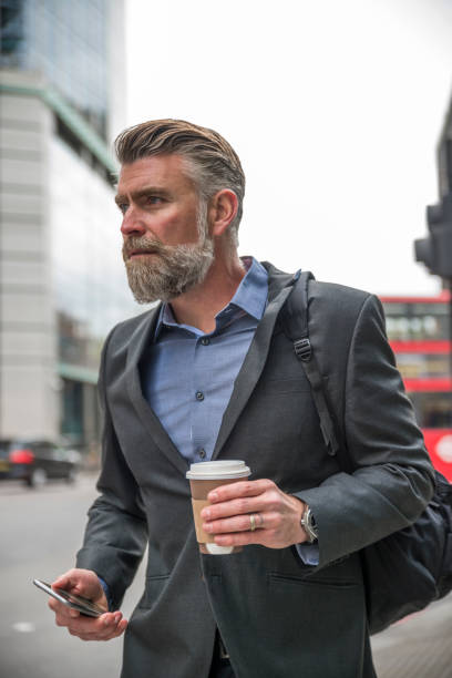 istock Businessman in London 845361896