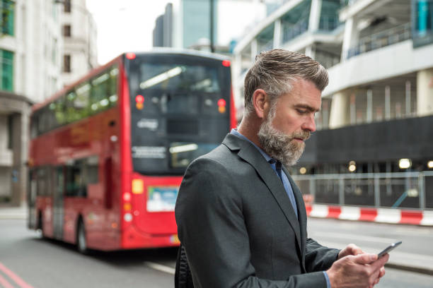 istock Businessman in London 845361898
