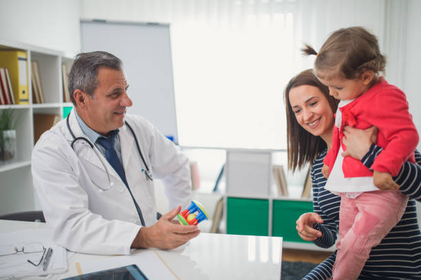 istock Pediatrician and little patient 845366574