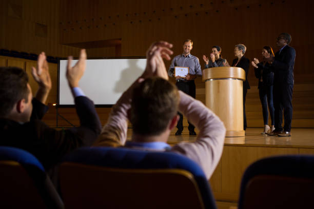 istock Business executives applauding 845373070