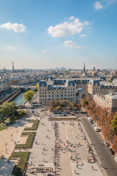 istock City view of Paris 845373656