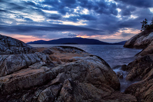 istock Lighthouse park sunset in summer, West Vancouver, BC, Canada 845413844