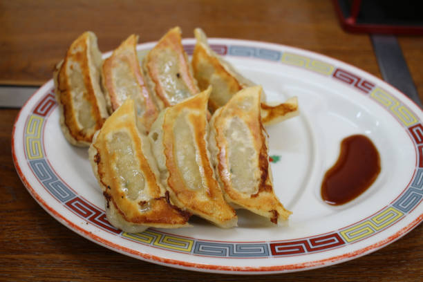 istock the Japanese dumplings at table 845414302