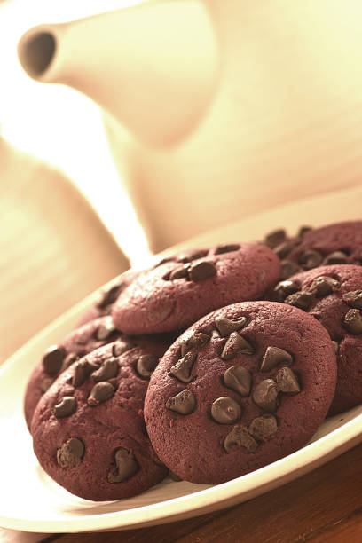 istock Red Velvet Chocolate Chip Cookies 845455476