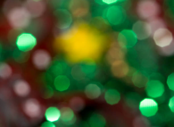 istock Beautiful festive bokeh as background 845456066