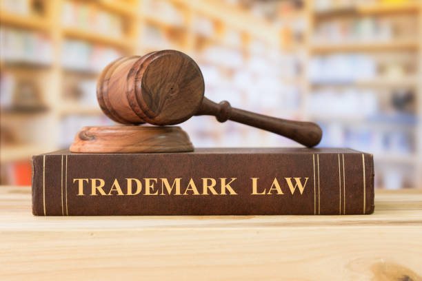trademark law stock photo
