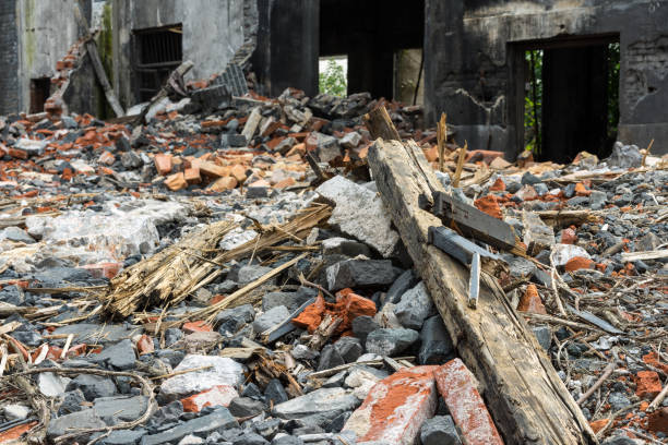istock old factory buildings destroyed 845468178