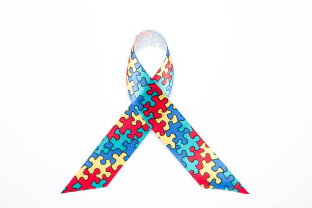istock Awareness ribbon for autism and aspergers 845470380