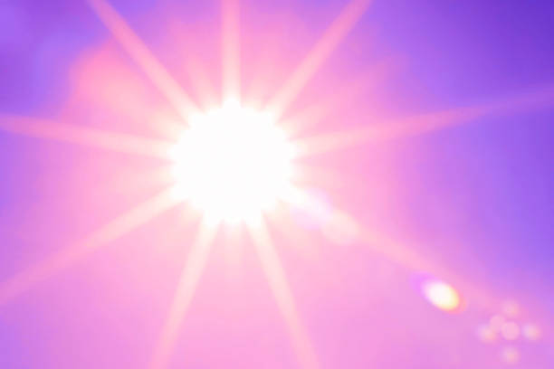 istock Sun with beautiful beams (toned image) 845479288