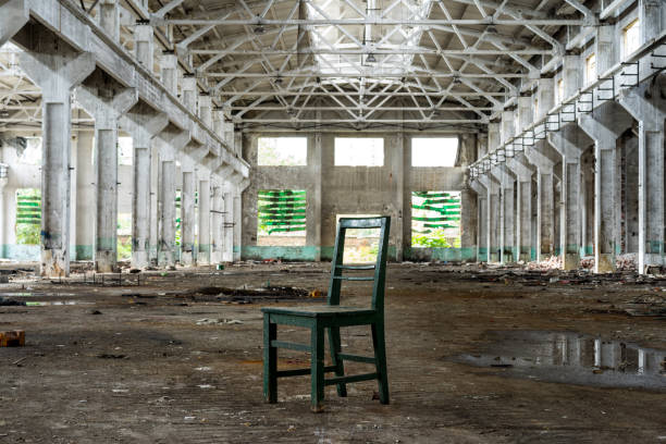 istock old factory buildings destroyed 845483902