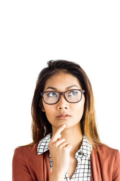 istock Thoughtful businesswoman with eyeglasses 845487224