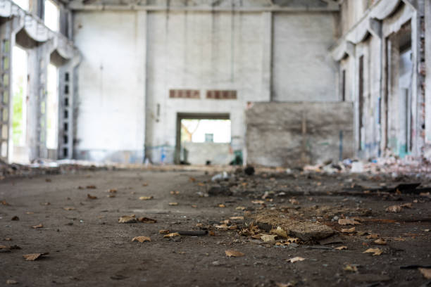istock old factory buildings destroyed 845490686