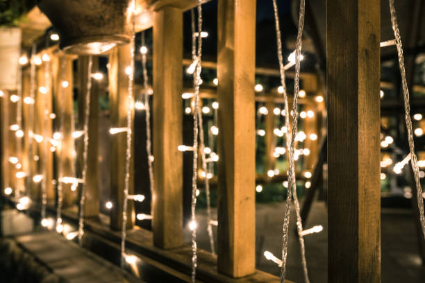 istock illumination on wooden fence 845502600