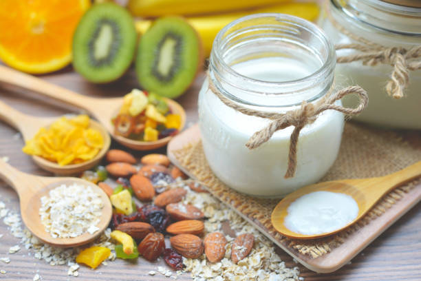 istock Homemade yogurt for healthy diet and breakfast 845516430