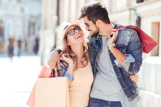 istock Young happy couple having fun 845516898