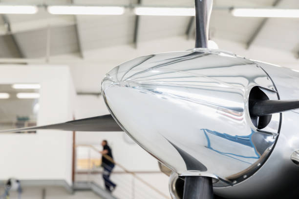 istock Detail of a propeller cone 845523552