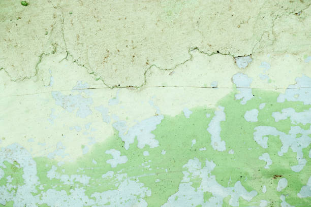 istock abstract background of old cracked green wall 845524446