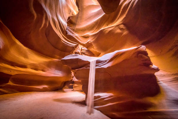 istock Antelope Canyon Sand Fall Page Arizona USA 845549026