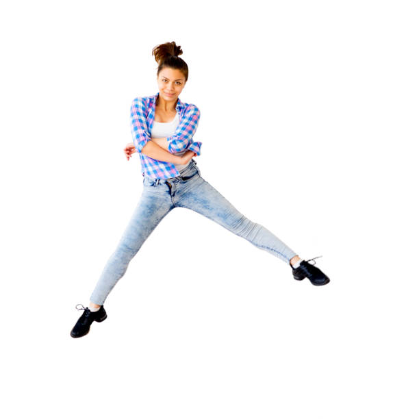 istock Portrait of a dancing girl 845559092