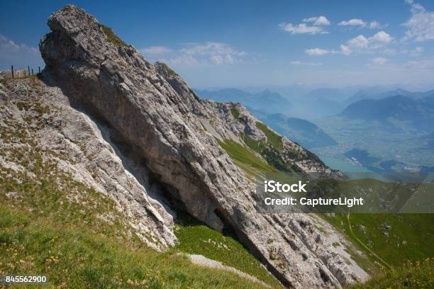 Panorama Of The Upper Engadine From Muottas Muragl Stock Photo - Download Image Now - Adventure, Danger, Dust