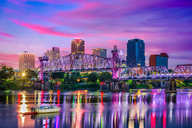 istock Little Rock Arkansas Skyline 845566398