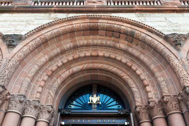 istock Facade of Albany City Hall 845566632
