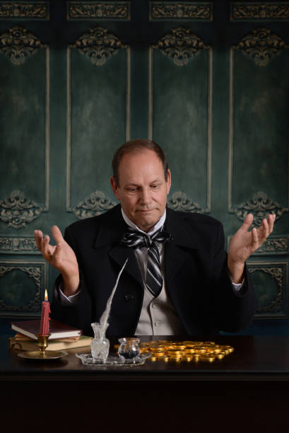 istock victorian business man frustrated with money 845595920
