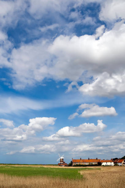 istock Cley-next-the-Sea with big sky 845596672