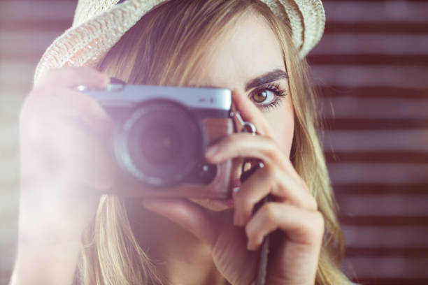 istock Woman taking pictures 845599230