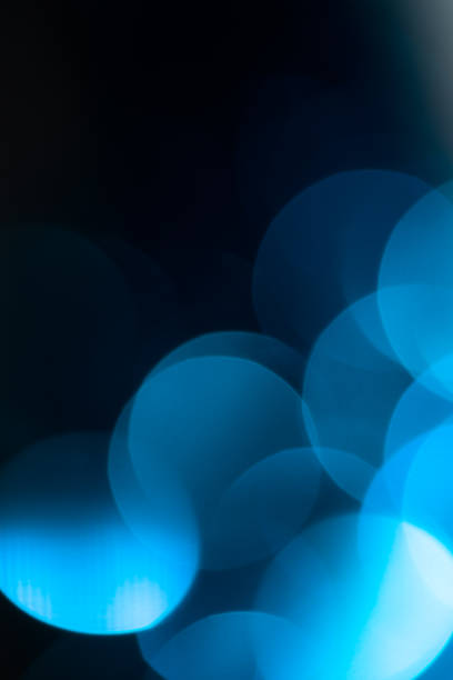 istock abstract background of beautiful blue bokeh festive 845618532