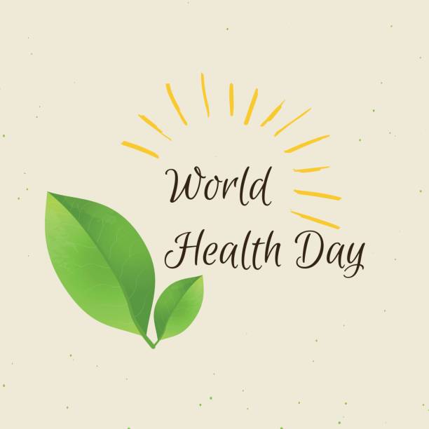 istock World health day concept with green map . Advertisement of  heal 845618566