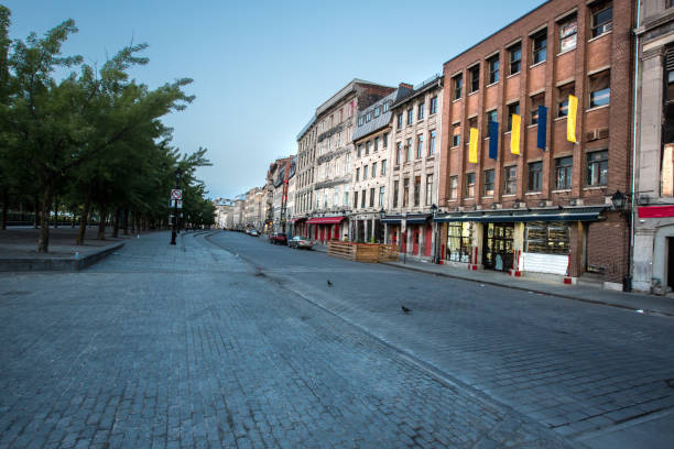 istock Rue de la Commune, Montreal, Quebec 845619484