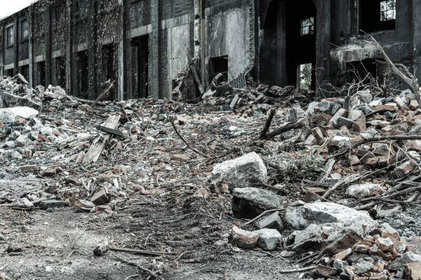 istock old factory buildings destroyed 845626174