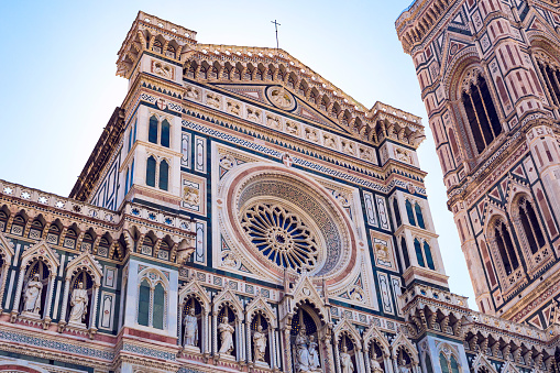 The Cattedrale di Santa Maria del Fiore (Cathedral of Saint Mary of the Flower) in Florence