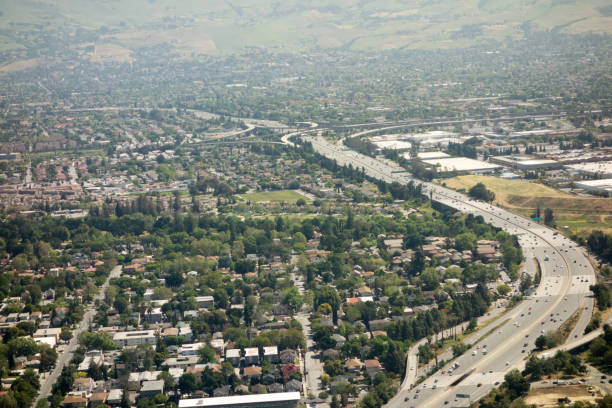 istock flying over san jose california 845629144