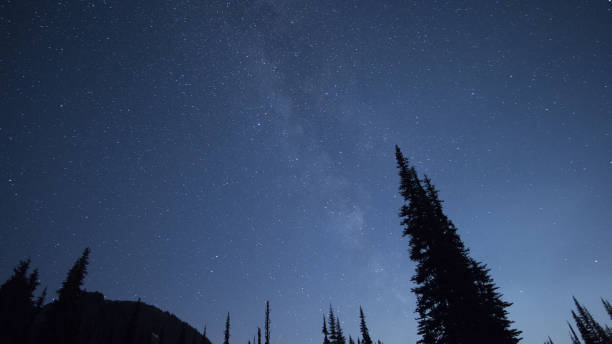 istock Milky way galaxy in the night sky 845638844