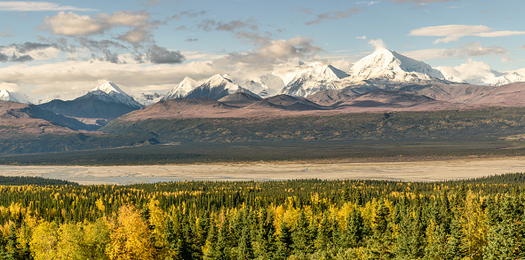 Alaska Range Fall Panorama