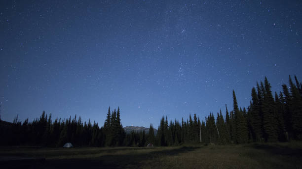 istock Night Sky landscape and astronomy 845639702