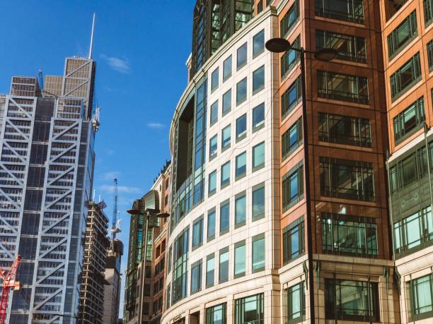 istock Office buildings in London 845642292