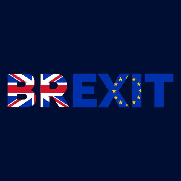 ilustraciones, imágenes clip art, dibujos animados e iconos de stock de salir de españa y salida de la unión europea - brexit