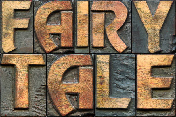 istock fairy tale wooden letterpress 845650174